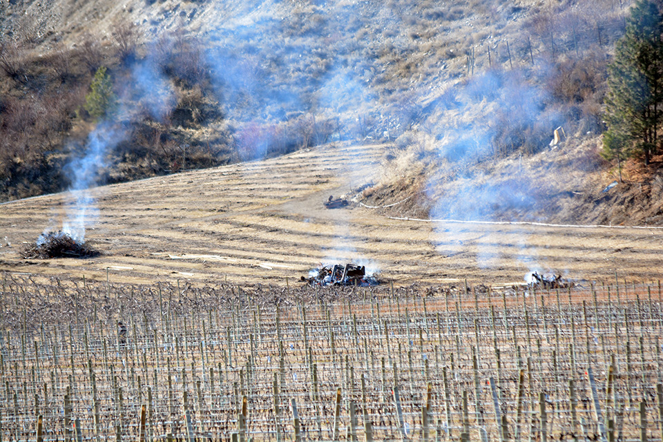 RCMP, firefighters respond to burning complaint