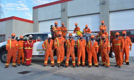 Neighbouring firefighters put new bush truck in service