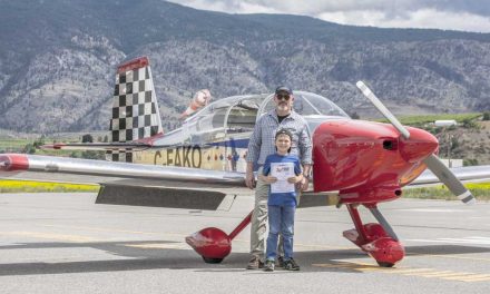 Kids and pilots on ‘cloud nine’