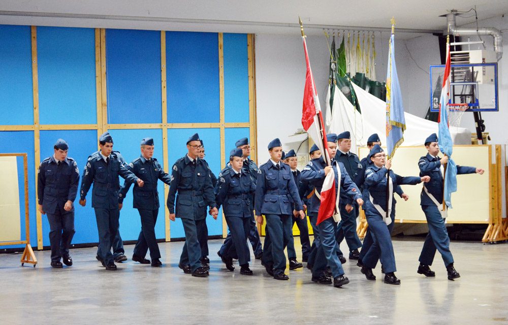 Cadets ‘shine’ during annual ceremonial review