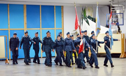 Cadets ‘shine’ during annual ceremonial review