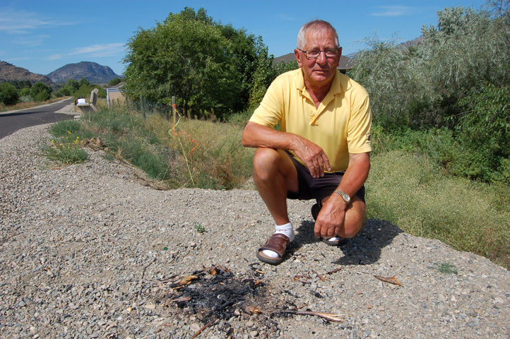 Residents fed up with tenters on bike path
