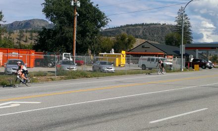 Challenge Penticton competitors cycle through Oliver Sunday