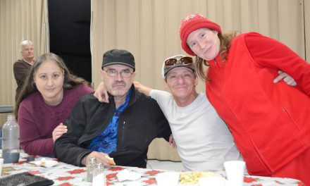 Community dinner like all in the family