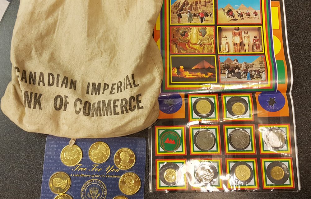 Police look for owner after coins seized during arrest