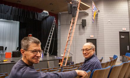 Concert Series committee donates sound upgrades to Osoyoos Community Theatre