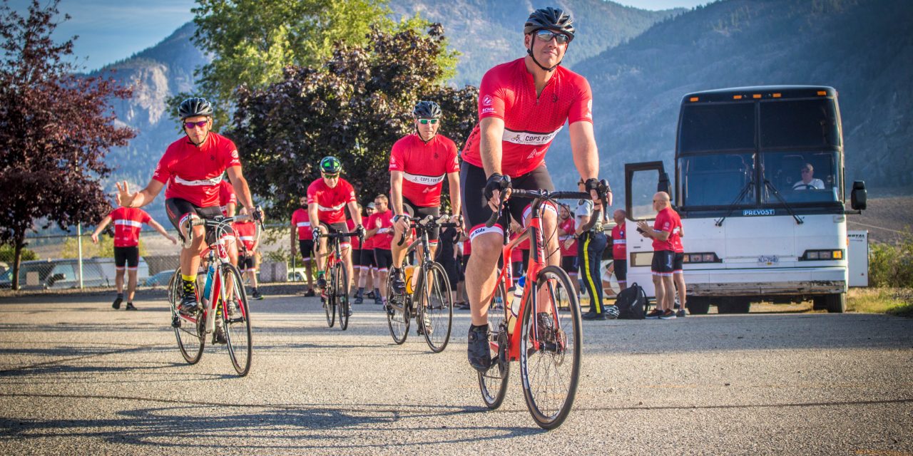 Cops For Kids pass through Osoyoos