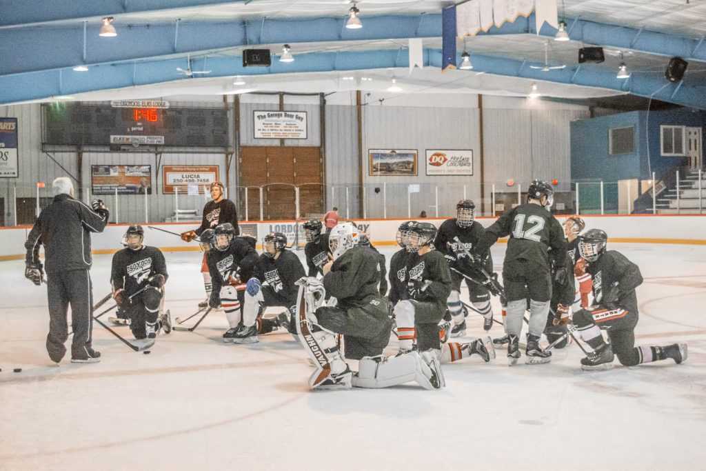 Training camp is underway for the Osoyoos Coyotes, which means players and coaching have been spending ample time at the Sun Bowl Arena to configure the best roster for the upcoming season. (Dan Walton photo)