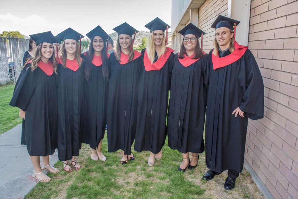 From left are Kiana Carvalho, Simone Malcolm, Nimrit Dhaliwal, Taylor Pendergraft, Amareet Bains and Parker Gaudet. (Dan Walton photo)