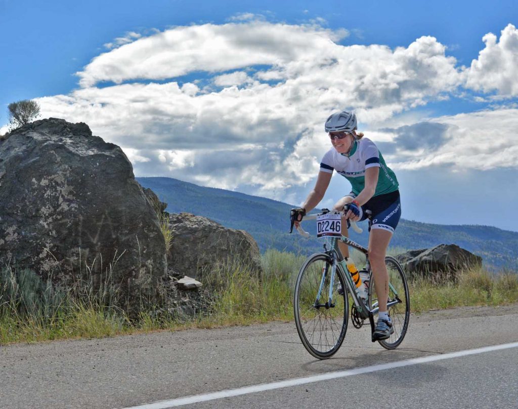 There were 3,000 cyclists who pedalled 160 kilometres last weekend, from Penticton to Oliver to Summerland and back to Penticton to be able to say they competed in the Prospera Granfondo Axel Merckx Okanagan. (Dan Walton photo)