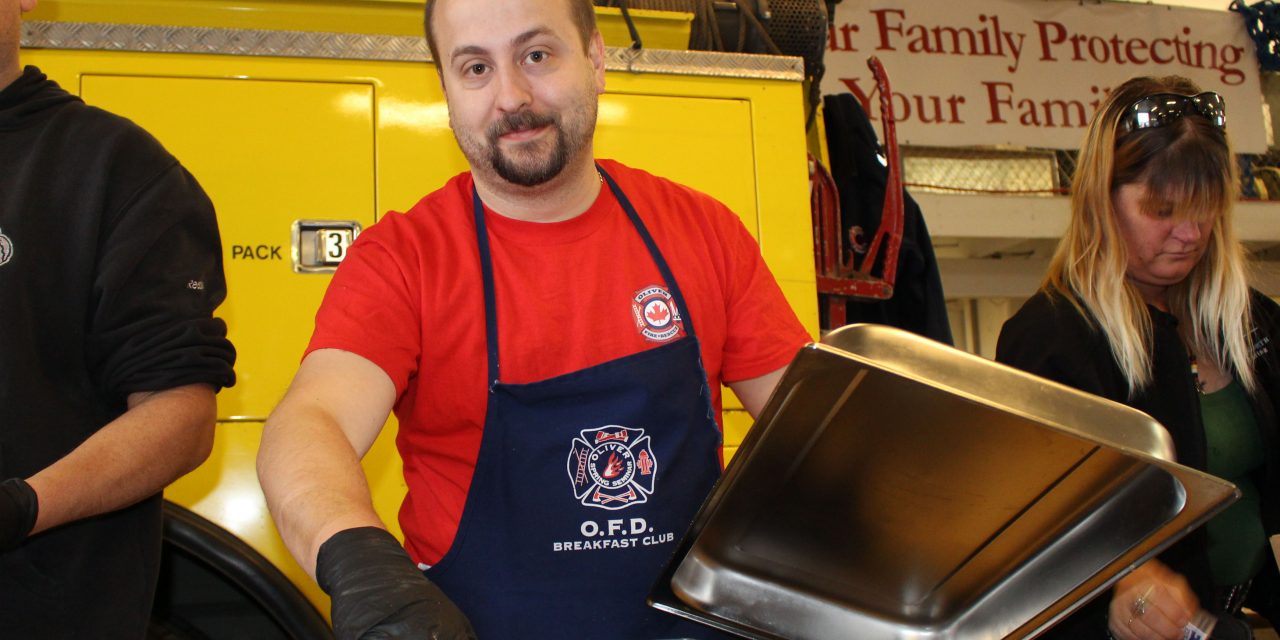 Oliver Fire Department hosts fourth annual Drive-Thru Breakfast