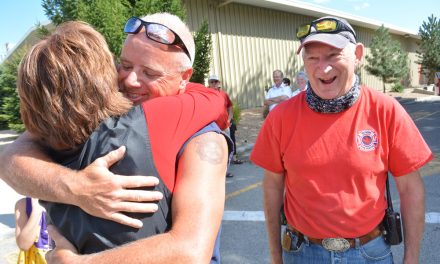 Premier visits Oliver to thank firefighters, volunteers