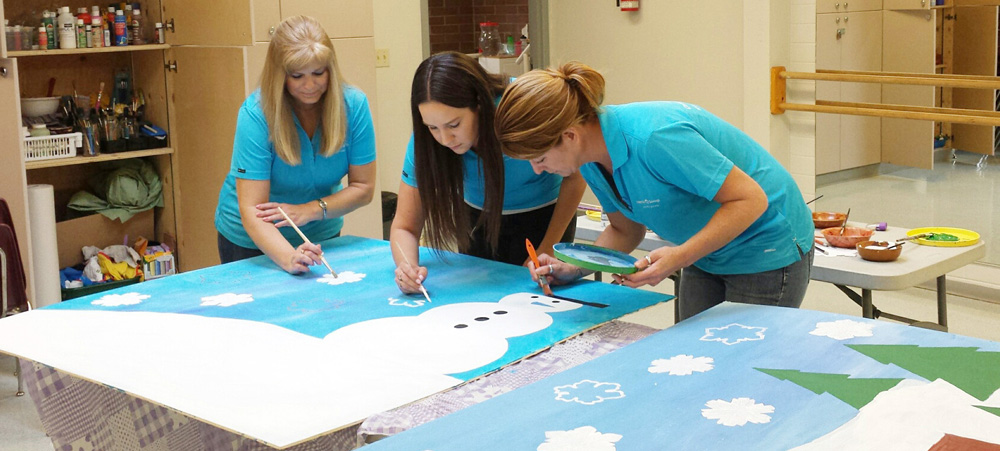 Interior Savings employees to make a big difference