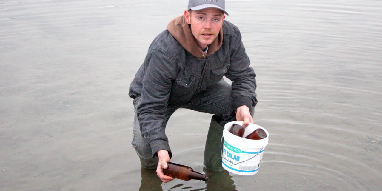 Osoyoos man upset large amounts of broken glass keep being discarded into Osoyoos Lake