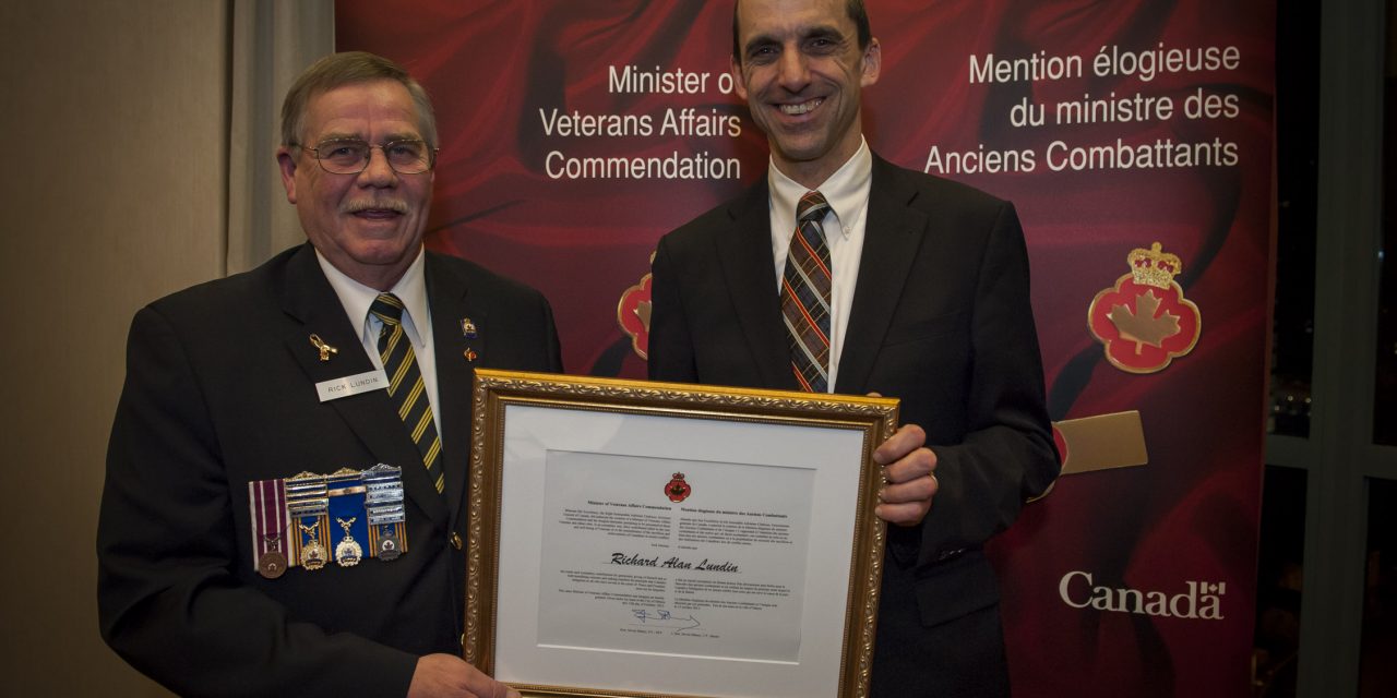 LEGION ZONE COMMANDER FROM OSOYOOS THRILLED TO HAVE RECEIVED NATIONAL COMMENDATION MEDAL