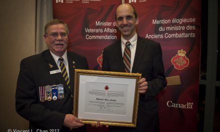 LEGION ZONE COMMANDER FROM OSOYOOS THRILLED TO HAVE RECEIVED NATIONAL COMMENDATION MEDAL