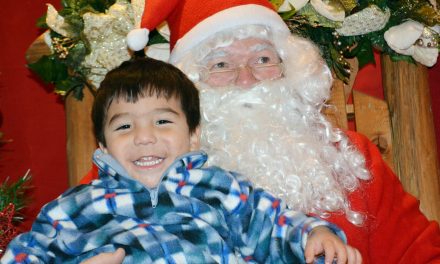 Osoyoos boy meets Santa at Oliver’s Lite-Up