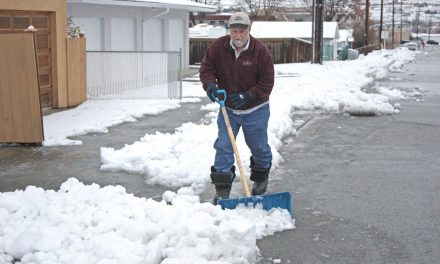 Winter finally arrives in Osoyoos