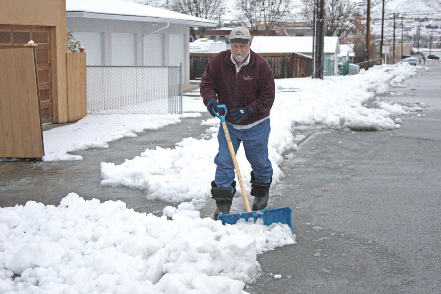 Winter Finally Arrives In Osoyoos Timeschronicle Ca
