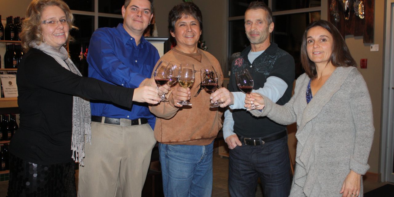 NK’MIP CELLARS STAFF CELEBRATE HONOUR OF BEING NAMED TOP WINERY IN B.C.