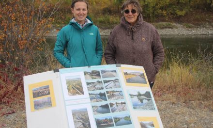 Visitors hear about habitat restoration on Okanagan River at recent ORRI open house