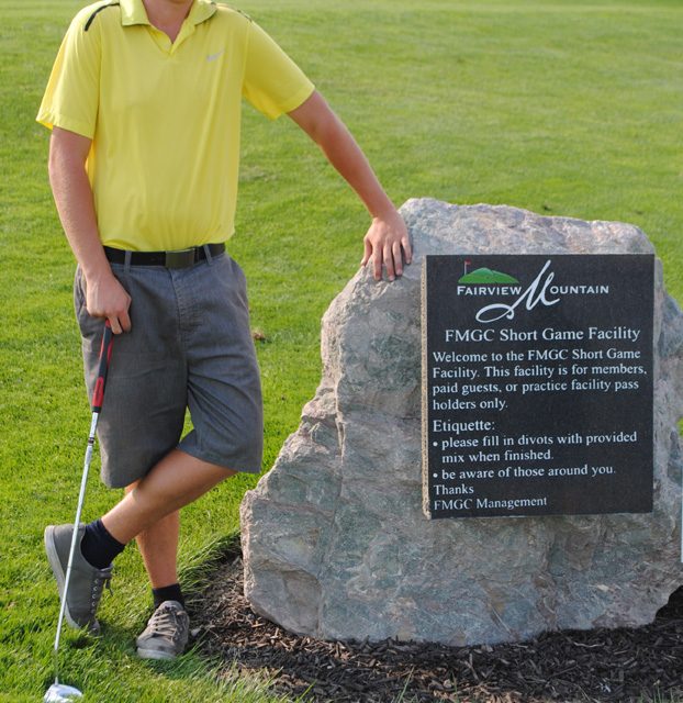 Oliver’s Declan McDonald taking strides to improve golf game