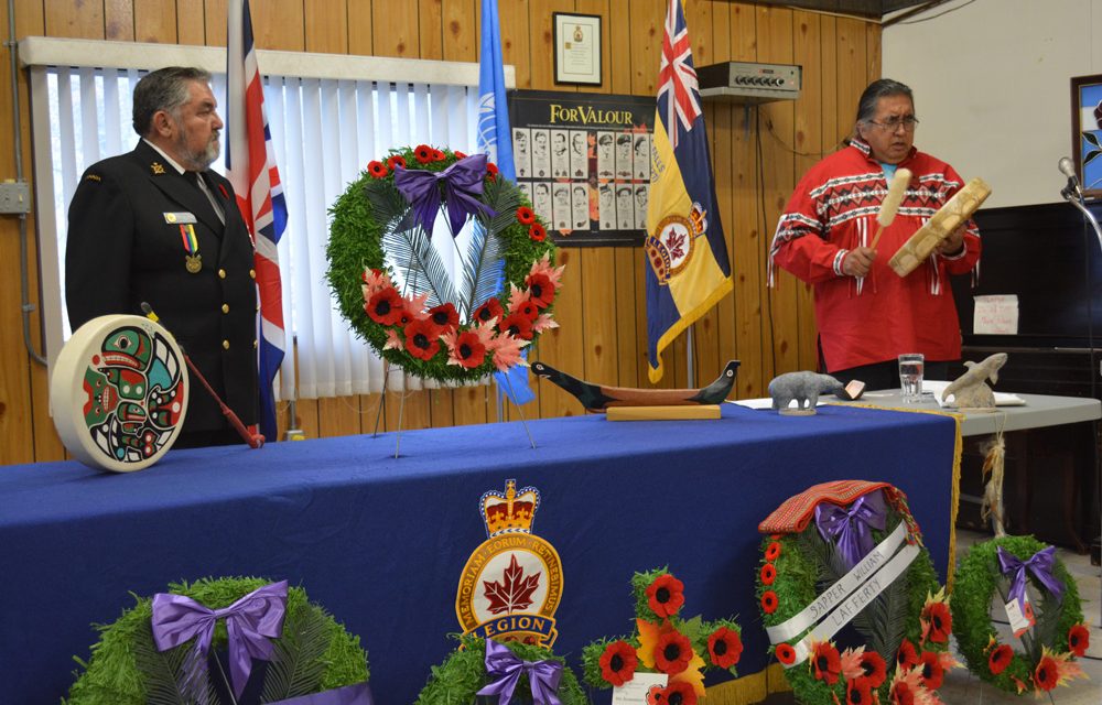 Aboriginal veterans honoured at special ceremony in Okanagan Falls