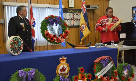 Aboriginal veterans honoured at special ceremony in Okanagan Falls