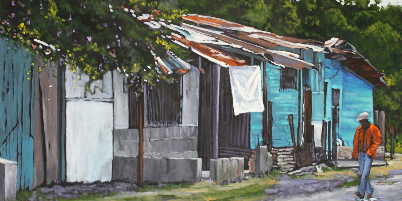Colleen Dyson includes people in her landscapes