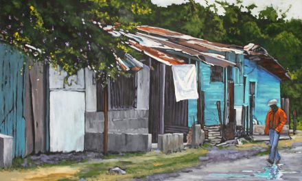 Colleen Dyson includes people in her landscapes
