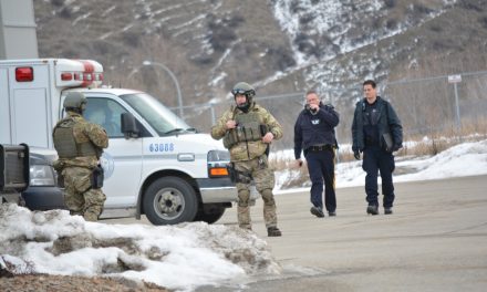 UPDATED: Reports indicate police raid in Oliver centred on man charged recently with gun smuggling