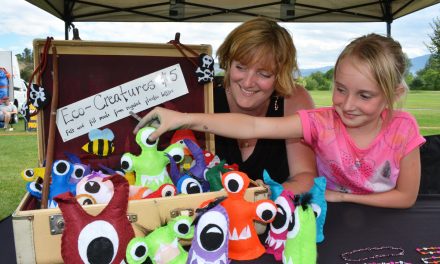 Oliver’s community park features local artisans