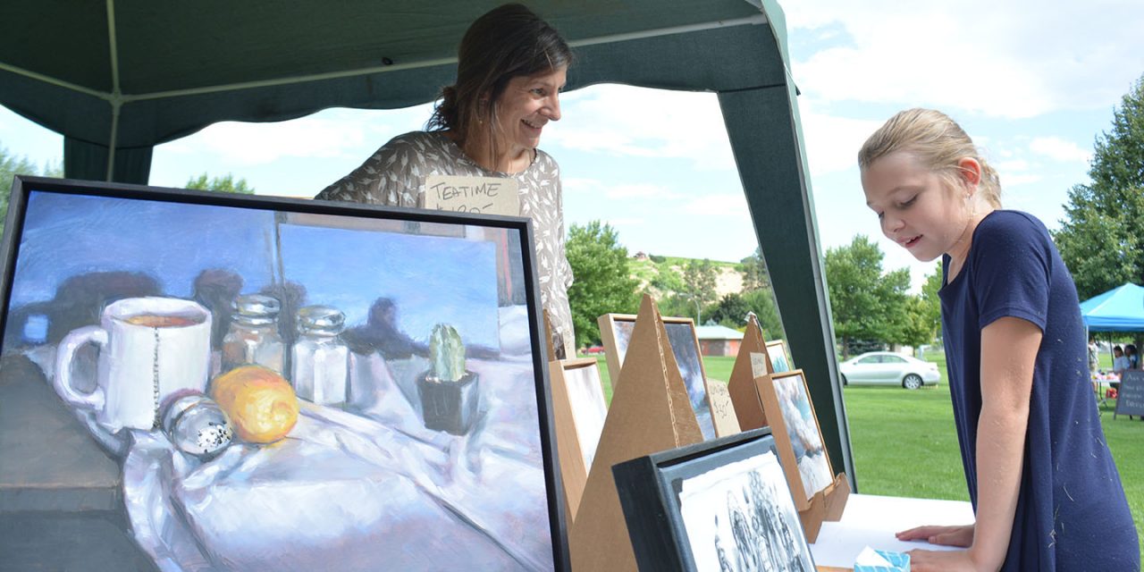 More market and music in Oliver