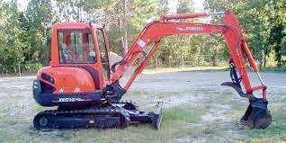 Police look for stolen excavator