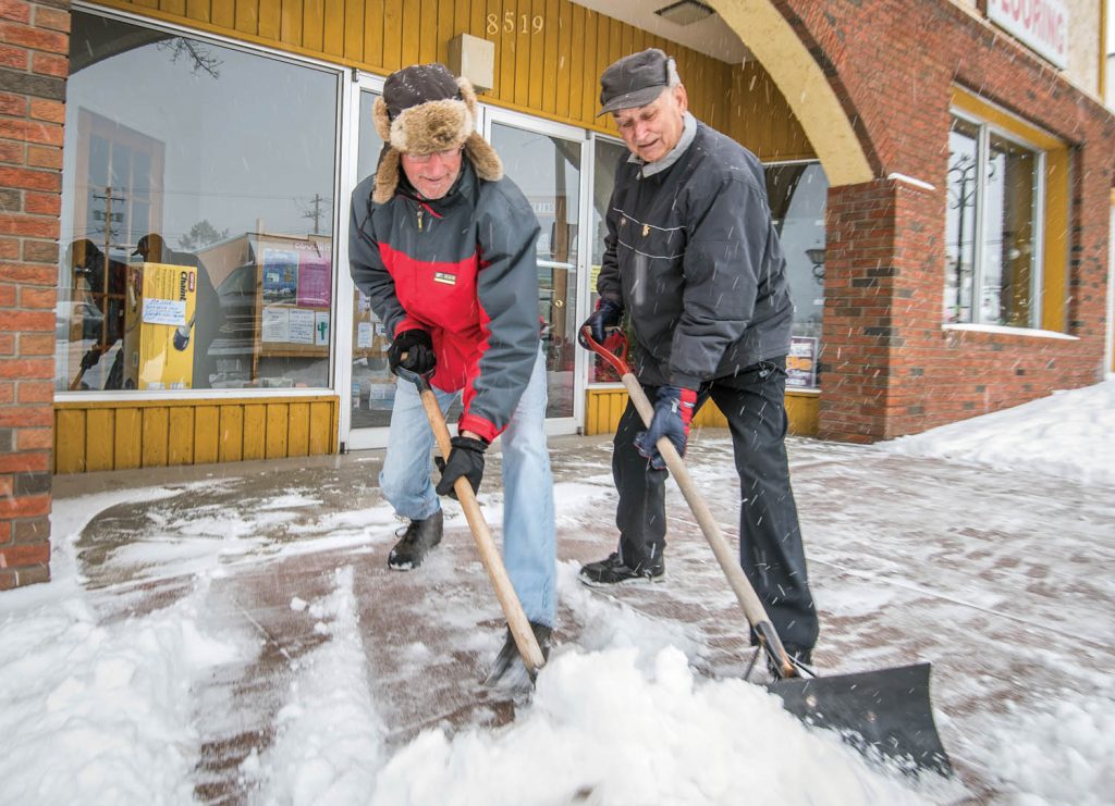 Town of Osoyoos council voted last week to make changes to the town’s snow and ice control policy bylaw. Moving forward, the runway at the Osoyoos Airport and clearing big piles of snow on Main Street following snow events will become a priority. (Richard McGuire file photo)