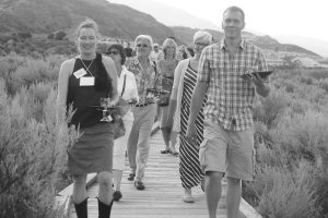 The Osoyoos Desert Society’s executive director Denise Eastlick made her annual presentation last week to members of Town of Osoyoos council to update them on what’s going on with the local society heading into another new year. The desert society continues to survive and thrive despite very strict budget restrictions due in large part to its many successful partnerships with local organizations and groups, said Eastlick. The popular Romancing the Desert fundraiser also continues to be a huge success and helps raise much needed funds, she said. Above is a photo from last summer’s Romancing the Desert event. (File photo)