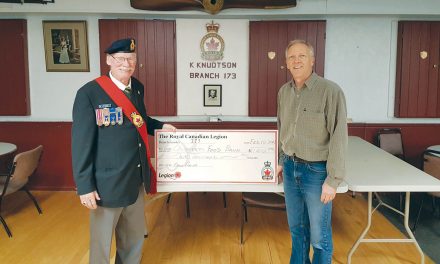 Royal Canadian Legion contributes to Osoyoos Food Bank