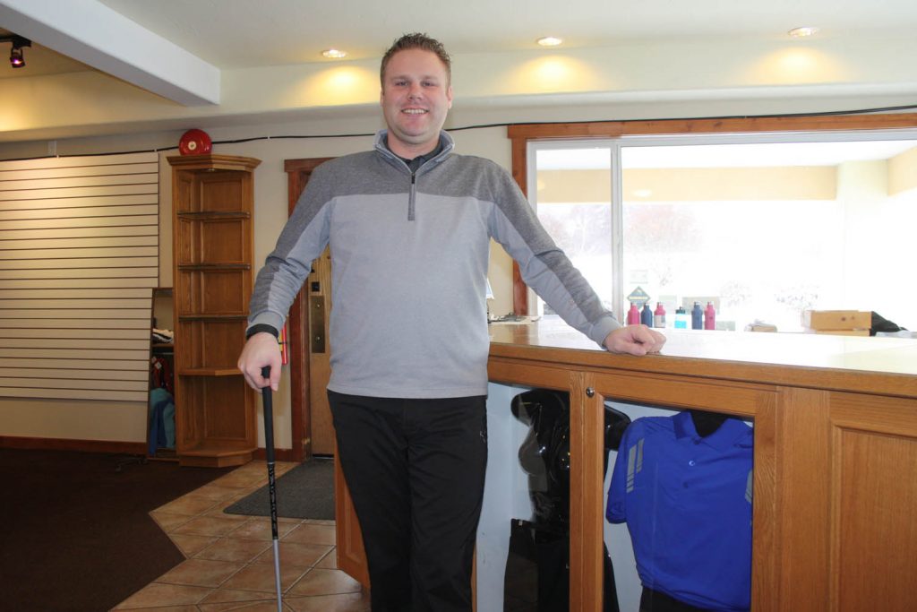 Despite his young age of 34, Colin Snair has worked across Canada and is thrilled to have been selected to be the new head professional golfer at the Osoyoos Golf Club. (Keith Lacey photo)