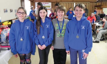 Osoyoos junior curlers take second in Oliver Spiel