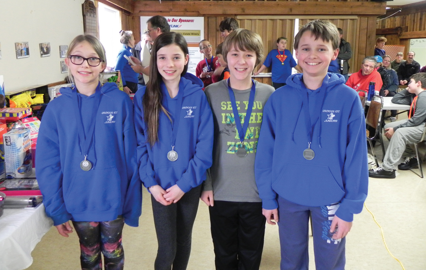 Osoyoos junior curlers take second in Oliver Spiel
