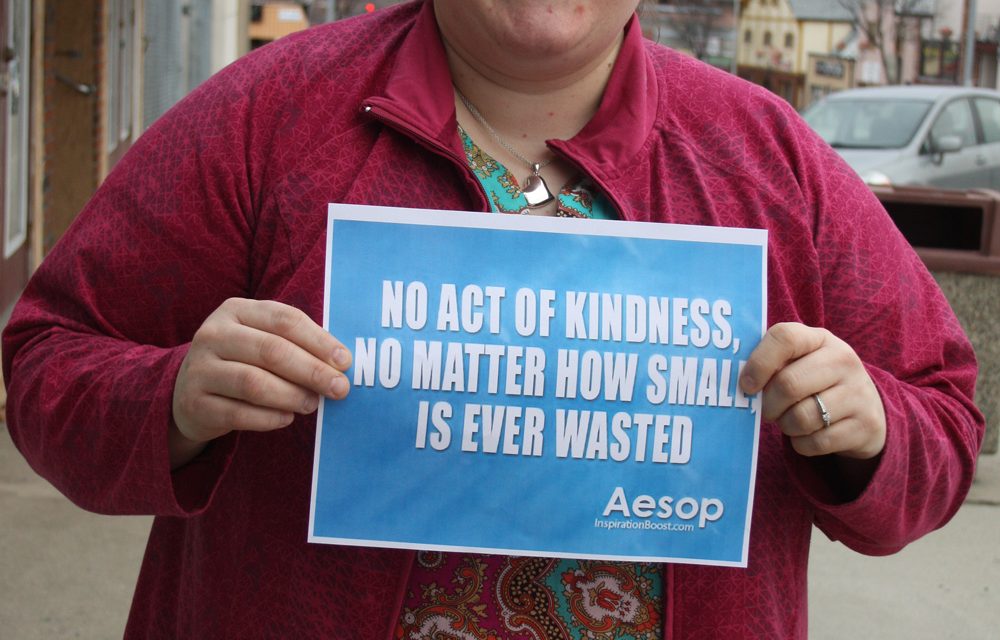 Newcomer to Osoyoos spent last week performing random acts of kindness