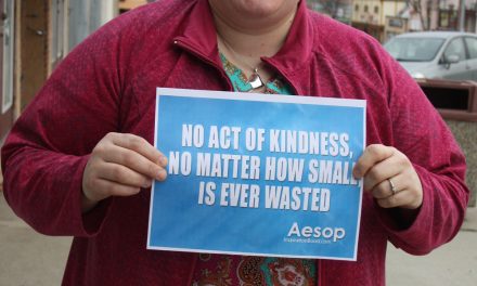 Newcomer to Osoyoos spent last week performing random acts of kindness