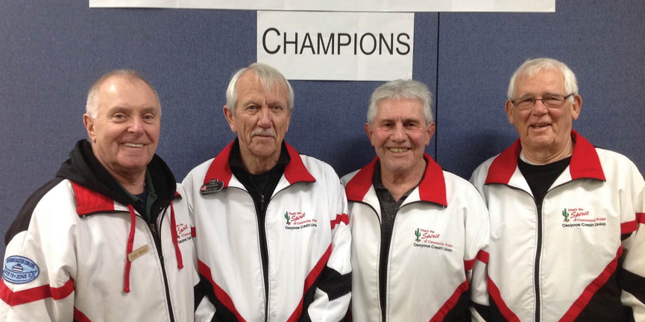 Osoyoos’ Abrey rink hoping to win 70-Plus provincial bonspiel this week