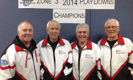 Osoyoos’ Abrey rink hoping to win 70-Plus provincial bonspiel this week