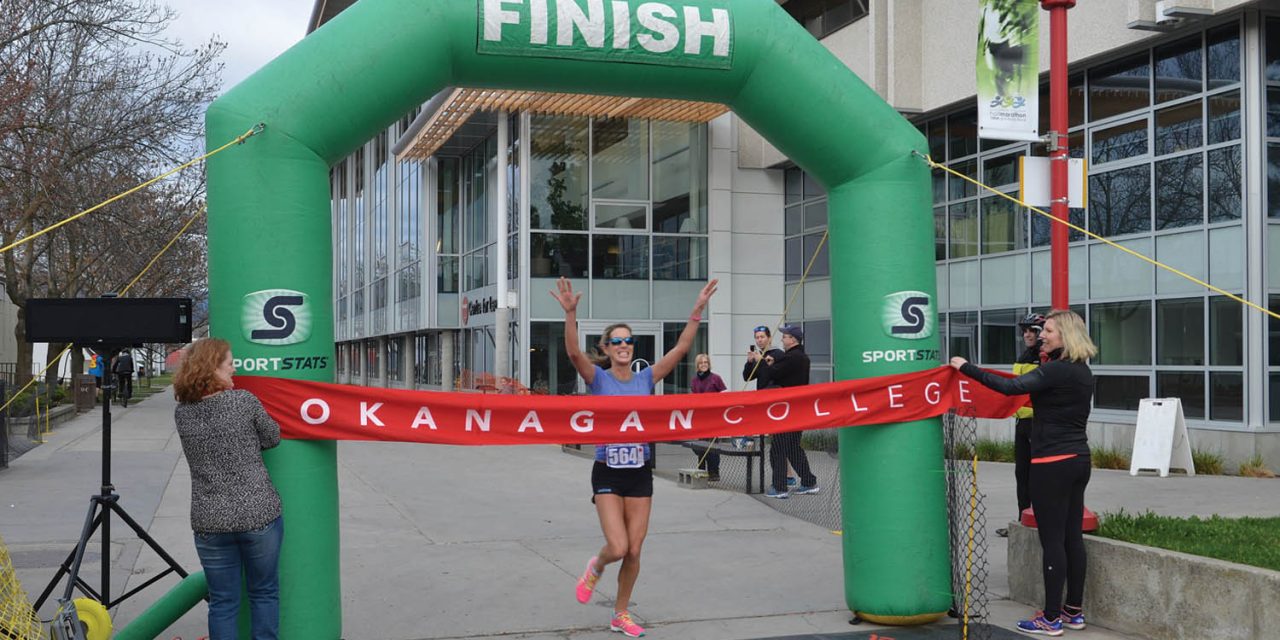 Registration continues for runners looking to compete in Okanagan College Half Marathon