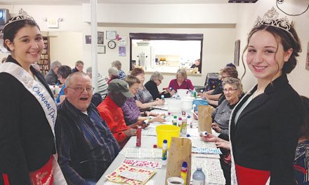 Assisting Elks Lodge on bingo nights helped keep Royalty members busy