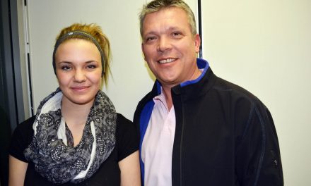 OSS grad’s future is so bright she might have to wear shades under welding helmet
