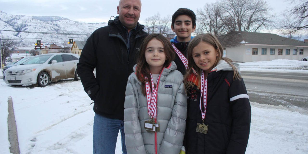 Three youngsters proving Osoyoos has talent on regional ski race circuit