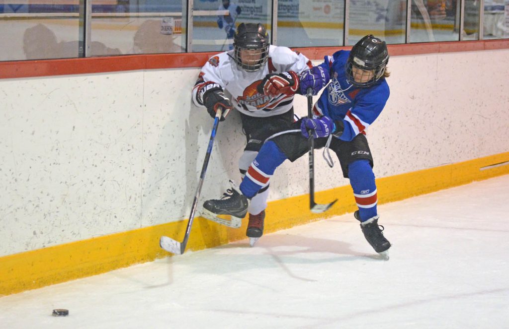 The South Okanagan Sun Devils gained a lot of experience during the 43rd annual Atom Fiesta Tournament in Osoyoos and Oliver last weekend. (Dan Walton photo)