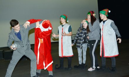 Drama students bring chaos to Christmas